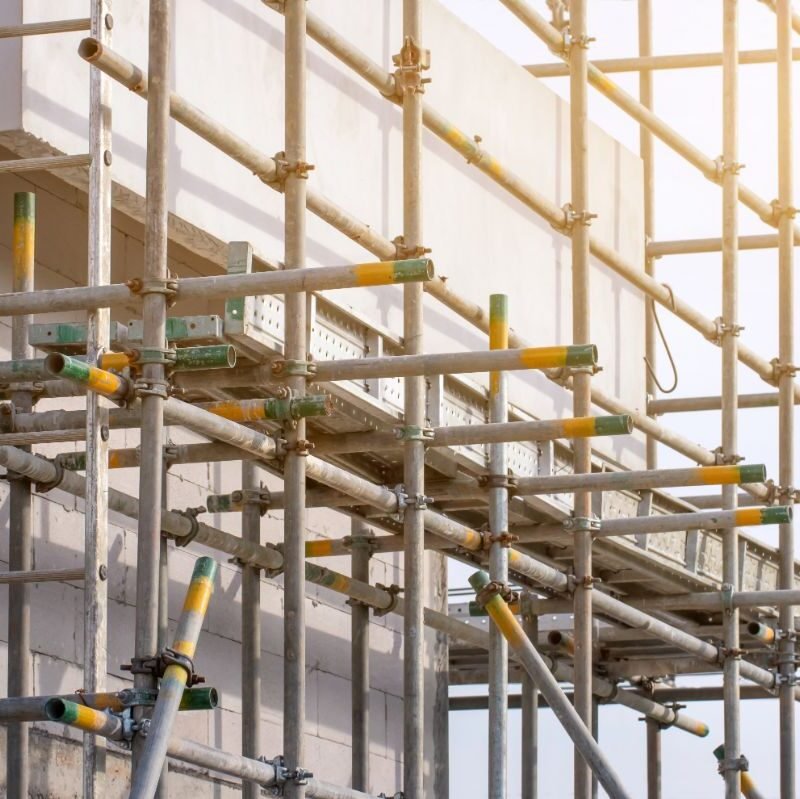 scaffolding-pipe-clamp-parts-construction-site-with-scaffold-tower-building-1